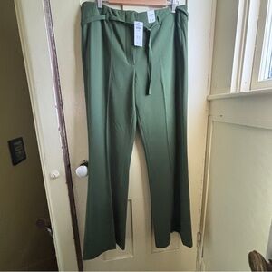 NWT 12L Mini Belt Flare Pants